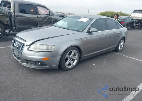 2006 Audi A6 4.2 из США, поврежденный, VIN WAUEL74F46N100292